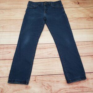 RW&CO Jeans Mens 32x32 Blue Straight Fit Denim Dark Wash Casual Denim Adult